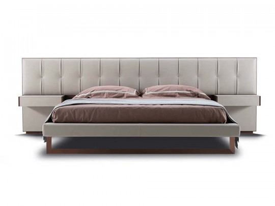 Кровать Testiera Vip 13 | Кровати - 2 Кровать Testiera Vip 13 по цене от 168 250 ₽ , стиль лофт, цвет серый 2 | Кровати