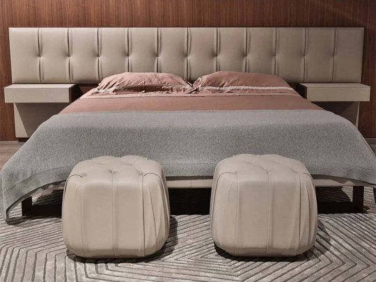 Кровать Testiera Vip 13 | Кровати - 5 Кровать Testiera Vip 13 по цене от 168 250 ₽ , стиль лофт, цвет серый 5 | Кровати