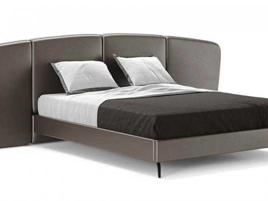 Кровать Testiera Vip 3 по цене от 237 250 ₽ , стиль минимализм, цвет светло-серый 1 | Кровати