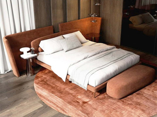 Кровать Testiera Vip 4 по цене от 181 250 ₽ , стиль арт-деко, винтажный, цвет рыжий, оранжевый, терракотовый 3 | Кровати