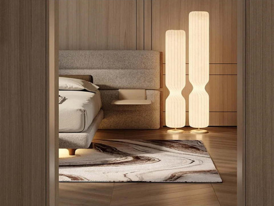 Кровать Testiera Vip 6 | Кровати - 2 Кровать Testiera Vip 6 по цене от 171 250 ₽ , стиль хай-тек, цвет бежевый 2 | Кровати