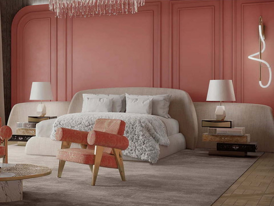 Кровать Testiera Vip 7 по цене от 248 250 ₽ , стиль арт-деко, современный, цвет светло-серый 1 | Кровати