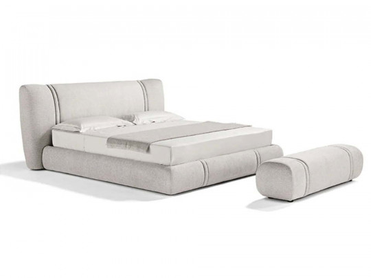 Кровать Testiera Vip 8 | Кровати - 5 Кровать Testiera Vip 8 по цене от 81 250 ₽ , стиль современный, цвет серый 5 | Кровати