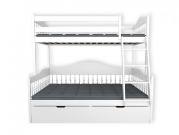 Двухъярусная кровать Велес Арт Теона с ящиками Двухъярусная кровать Велес Арт Теона с ящиками