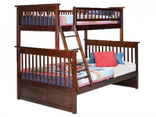 Двухъярусная кровать Велес Арт Авангард по цене от 47 400 ₽ , стиль классический, цвет коричневый 1 | Детские кровати