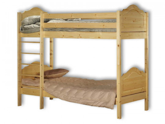 Двухъярусная кровать Велес Арт Кая-2 Велес Арт, стиль классический, цвет коричневый