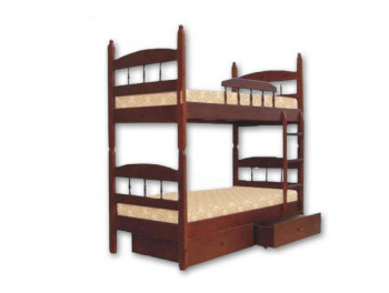 Двухъярусная кровать Велес Арт Кузя-2 с ящиками Двухъярусная кровать Велес Арт Кузя-2 с ящиками