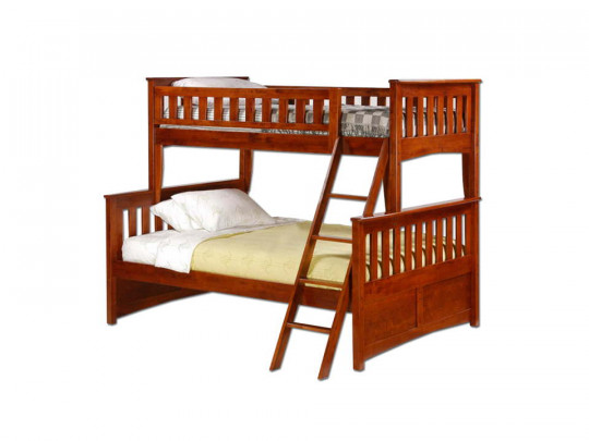 Двухъярусная кровать Велес Арт Модерн-2 Велес Арт, стиль классический, цвет коричневый