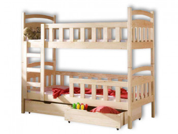 Двухъярусная кровать Велес Арт Радуга с ящиками Двухъярусная кровать Велес Арт Радуга с ящиками