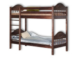 Двухъярусная кровать Велес Арт Фрея-2 Велес Арт, стиль классический, цвет коричневый