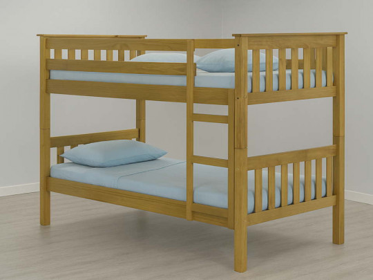 Двухъярусная кровать Велес Арт Барселона-1 Велес Арт, стиль классический, цвет коричневый