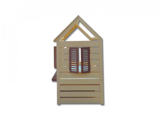 Детская кровать Велес Арт Домик №3 с ящиками по цене от 58 534 ₽ , стиль классический, цвет коричневый 1 | Детские кровати с выдвижными ящиками