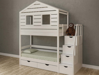 Детская кровать домик Kids Land №10