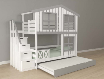 Детская кровать домик Kids Land №12 со спальным местом