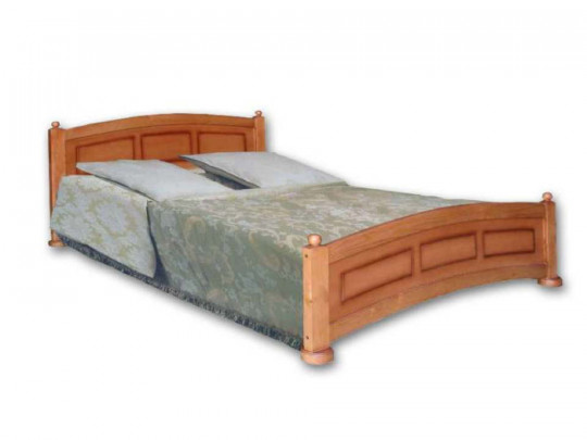 Кровать Велес Арт Августа по цене от 22 800 ₽ , стиль классический, цвет коричневый 1 | Кровати из массива дерева