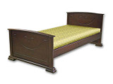 Кровать Велес Арт Авелия по цене от 23 667 ₽ , стиль классический, цвет коричневый 1 | Кровати из массива дерева