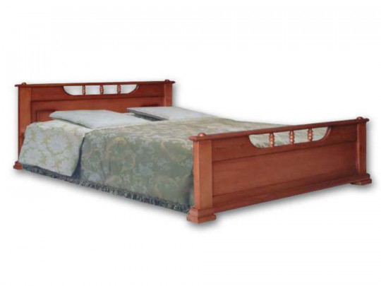 Кровать Велес Арт Александра по цене от 25 000 ₽ , стиль классический, цвет коричневый 1 | Кровати из массива дерева