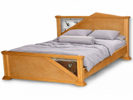 Кровать Велес Арт Амфитрита Велес Арт, стиль классический, цвет коричневый