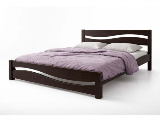 Кровать Велес Арт Вэлла Велес Арт, стиль классический, цвет черный, венге