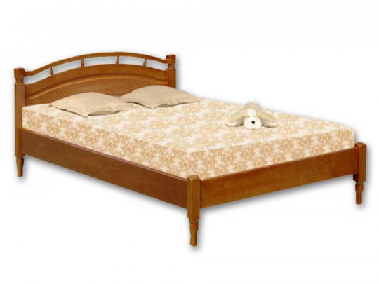 Кровать Велес Арт Джулия по цене от 22 334 ₽ , стиль классический, цвет коричневый 1 | Кровати из массива дерева