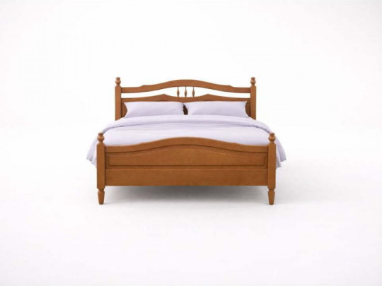 Кровать Велес Арт Исида по цене от 23 800 ₽ , стиль прованс, цвет коричневый 2 | Кровати из массива дерева