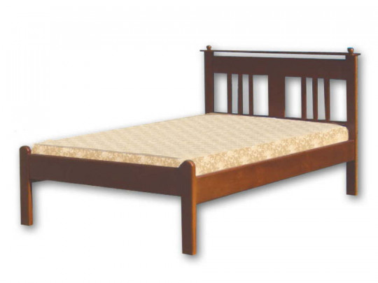 Кровать Велес Арт Кадет по цене от 22 067 ₽ , стиль классический, цвет коричневый 1 | Кровати из массива дерева