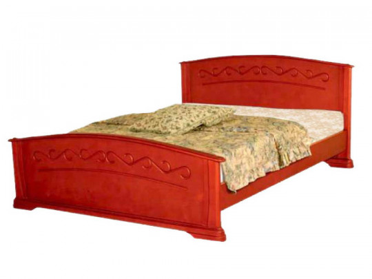 Кровать Велес Арт Камея-1 по цене от 24 467 ₽ , стиль классический, цвет коричневый 1 | Кровати из массива дерева
