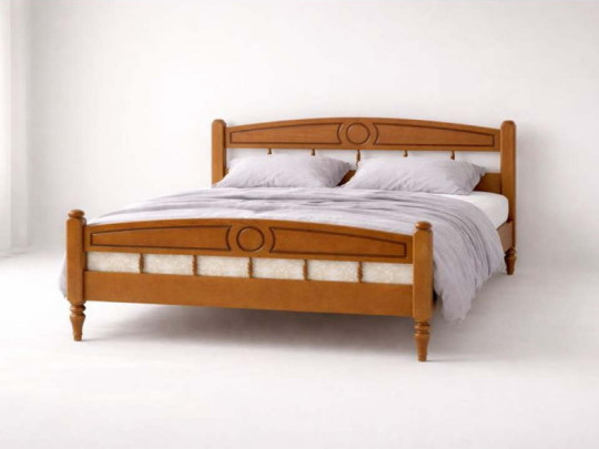 Кровать Велес Арт Лилия-2 Велес Арт, стиль классический, цвет коричневый