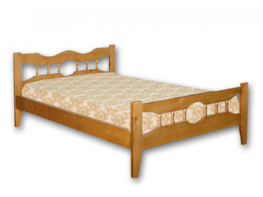 Кровать Велес Арт Мария по цене от 20 067 ₽ , стиль классический, цвет коричневый 2 | Кровати из массива дерева