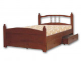 Кровать Велес Арт Наталья с ящиками по цене от 19 934 ₽ , стиль классический, цвет коричневый 1 | Кровати из массива дерева