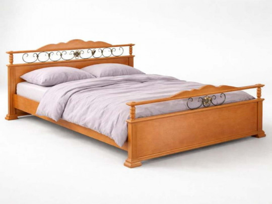 Кровать Велес Арт Пальмира Велес Арт, стиль классический, цвет коричневый