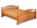 Кровать Велес Арт Пальмира по цене от 29 534 ₽ , стиль классический, цвет коричневый 1 | Кровати из массива дерева