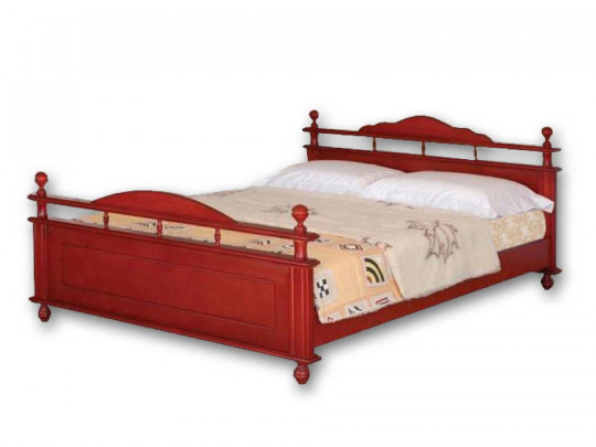 Кровать Велес Арт Ретро по цене от 23 667 ₽ , стиль классический, цвет коричневый 1 | Кровати из массива дерева