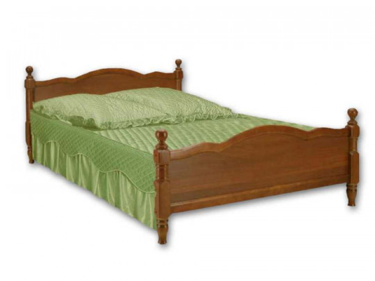 Кровать Велес Арт Славомира по цене от 24 467 ₽ , стиль классический, цвет коричневый 1 | Кровати из массива дерева