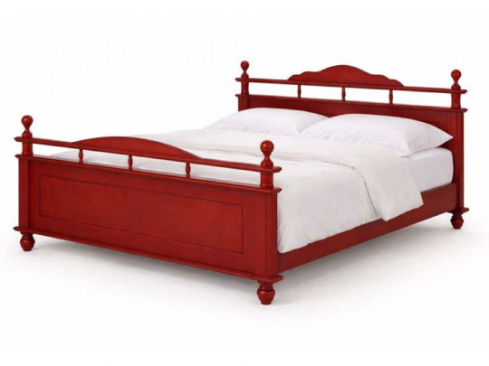 Кровать Велес Арт Ретро Велес Арт, стиль классический, цвет коричневый