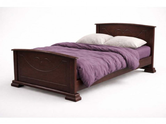 Кровать Велес Арт Авелия Велес Арт, стиль классический, цвет коричневый