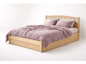 Кровать из массива дерева Василиса с ящиками