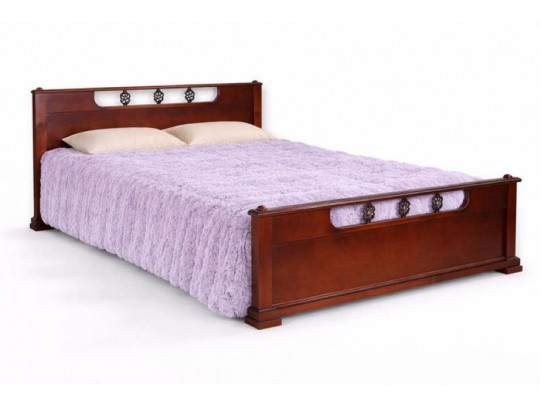 Кровать Велес Арт Зарина Велес Арт, стиль классический, цвет коричневый