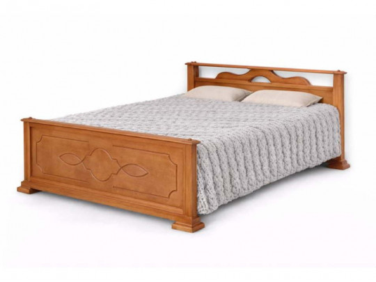 Кровать Велес Арт Лотос Велес Арт, стиль классический, цвет коричневый