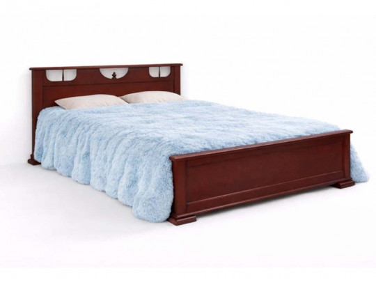 Кровать Велес Арт Глория-2 Велес Арт, стиль винтажный, цвет коричневый