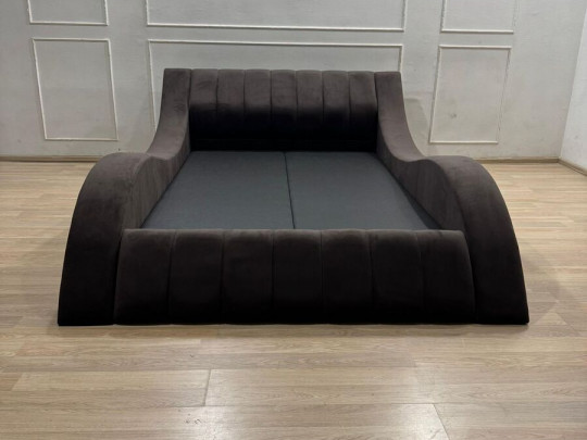 Кровать Mebelin Плавлайн (Колорадо) по цене от 56 000 ₽ , стиль современный, цвет розовый 8 | Кровати Mebelin