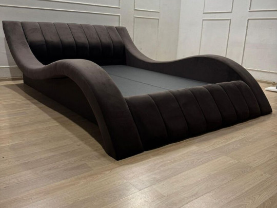 Кровать Mebelin Плавлайн (Колорадо) по цене от 56 000 ₽ , стиль современный, цвет розовый 7 | Кровати Mebelin