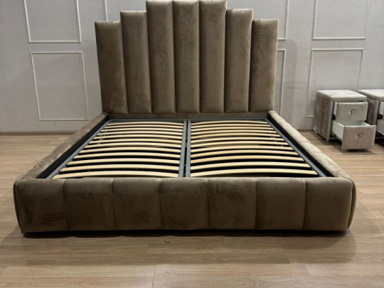 Кровать Mebelin Джино по цене от 58 800 ₽ , стиль современный, цвет коричневый 2 | Кровати Mebelin