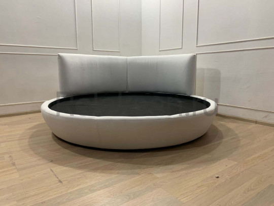 Круглая кровать Sleepart Флорида по цене от 76 000 ₽ , стиль восточный, ампир, барокко, рококо, цвет белый 1 | Круглые кровати