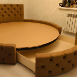 Круглая кровать Хоуп с ящиком