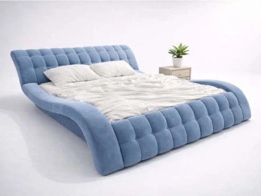 Кровать Меллибел Виченца с подъемным механизмом Синий Кровать Меллибел Виченца с подъемным механизмом Синий