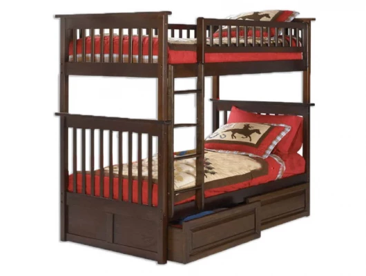 Двухъярусная кровать Велес Арт Бастион-2 с ящиками Двухъярусная кровать Велес Арт Бастион-2 с ящиками
