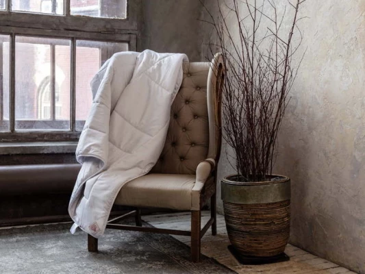 Одеяло German Grass лен Linenwash Grass летнее 138191