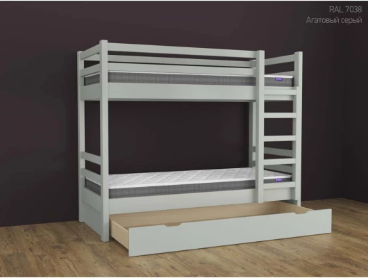Двухъярусная кровать Кадет с 1 ящиком