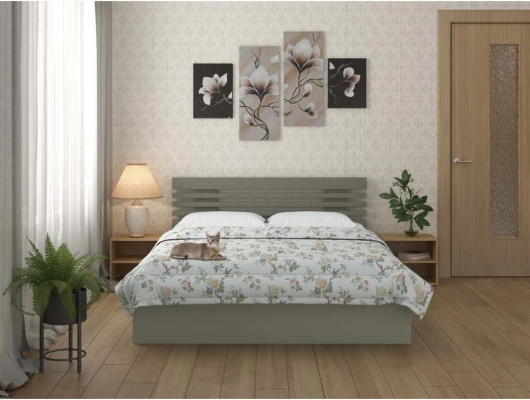 Кровать в японском стиле Фудо с подъемным механизмом Кровать в японском стиле Фудо с подъемным механизмом